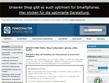 Tablet Screenshot of funkschalter-intertechno.de